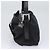 FENDI Mamma Baguette Bolsa de Hombro Nylon Negro Plata Auth ep7496 - vista 3