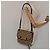 Borsa a spalla in tela Trotter Christian Dior marrone oro Auth BD172 D'oro - vista 21