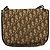 Borsa a spalla in tela Trotter Christian Dior marrone oro Auth BD172 D'oro - vista 3