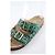 Claris Virot Grüne Sandalen - Ansicht 4