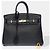 Hermès Sac HERMES Birkin 25 en Cuir Noir - 102568