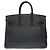 Hermès Sac HERMES Birkin 25 en Cuir Noir - 102568 - vue 4