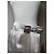 Vintage Courreges Paris Perlenrock 38/M Silber - Ansicht 2