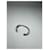 Bracciale in acciaio vintage Givenchy argento - vista 11