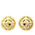 Orecchini a clip in oro e argento Chanel D'oro