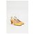 Timeless Chanel CC Slingback Pumps aus gelbem Lackleder - Ansicht 12