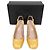 Timeless Chanel CC Slingback Pumps aus gelbem Lackleder - Ansicht 8