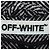 Off White Off-White Herringbone Midi Coat in Grey Wool - view 4