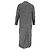 Off White Off-White Herringbone Midi Coat in Grey Wool - view 8