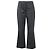 Pantalones de tiro alto en algodón negro de Prada