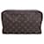 Louis Vuitton Necessaire Monogram 28 Bolsa de Cosméticos M47522 Marrom Lona  ref.2089702