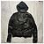 Neil Barrett Lederjacke mit Kapuze Schwarz - Ansicht 11
