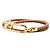 Bracciale Double Tour Roulis in Swift Marrone Hermès - vista 2