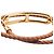 Bracciale Double Tour Roulis in Swift Marrone Hermès - vista 4