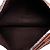 Pochette Loewe Anagram Nera e Arancione in Pelle Nero - vista 6