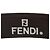 Cintura con fibbia FF Zucca di Fendi - vista 5