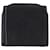 Valextra Black Leather Money Clip Coin Case  ref.2090387