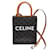 Céline Borsa a spalla Celine Mini Vertical Triomphe in tela Marrone scuro