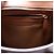 Borsa Céline Luggage Mini in pelle bianca e marrone scuro Bianco - vista 8