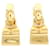 Céline Celine Gold Clip Earrings Golden  ref.2090760