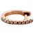 NOVE MONO ORECCHINO VANRYCKE MINI CREOLE T XS ORO ROSA 18K DIAMANTI - vista 2