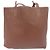Hermès BAG TOTE HERMES DOUBLE SENS 36 IN PELLE CLEMENCE MARRONE E VIOLA - vista 9