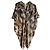 Philipp Plein Seidenkleid Metallic Silber und Bronze Mehrfarben