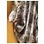 Philipp Plein Seidenkleid Metallic Silber und Bronze Mehrfarben - Ansicht 9