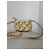 Autre Marque Gold leather mini bag Golden - view 3