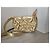 Autre Marque Gold leather mini bag Golden - view 5