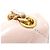 Wallet On Chain Cartera Chanel Con Cadena Rosa - vista 5