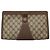 GUCCI GG Supreme Web Sherry Line Clutch Bag PVC Beige Rosso 156 01 033 Auth MY044 Verde - vista 13