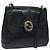 Borsa a Spalla GUCCI in Pelle Blu Navy Oro Auth ep7619 D'oro