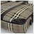 Autre Marque Burberrys Nova Check Aktentasche aus PVC-Leder grau Auth 115156 - Ansicht 15