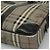 Autre Marque Burberrys Nova Check Aktentasche aus PVC-Leder grau Auth 115156 - Ansicht 9