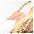 Céline Borsa a spalla in tela Macadam CELINE PVC oro marrone Auth 115119 D'oro - vista 12