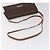 Céline Borsa a spalla in tela Macadam CELINE PVC oro marrone Auth 115119 D'oro - vista 7