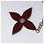 LOUIS VUITTON Epi Bijusac Fleur Deux Charm metallo Rosso M65224 LV Auth EC029 - vista 5