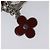LOUIS VUITTON Epi Bijusac Fleur Deux Charm metallo Rosso M65224 LV Auth EC029 - vista 7