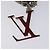LOUIS VUITTON Epi Bijusac Fleur Deux Charm metallo Rosso M65224 LV Auth EC029 - vista 9