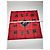 Céline Sciarpa vintage Celine Paris in seta/canvas rossa Rosso - vista 6