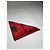 Céline Sciarpa vintage Celine Paris in seta/canvas rossa Rosso - vista 8