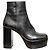 Botas de plataforma Miu Miu Negro