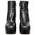 Botas de plataforma Miu Miu Negro - vista 3