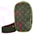Louis Vuitton Pochette gange Brown Cloth  ref.2091480