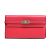 Hermès Cartera Larga con Solapa Hermes Kelly Porte Valeur Rosa - vista 2