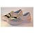 Sneakers Chiara Ferragni rosa e argento pelle taglia 35 - vista 2