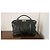 Borsa Fendi Peekaboo 40 in pelle nera Nero - vista 4