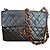 Timeless Borsa Chanel Classic Jumbo in agnello marrone Marrone scuro