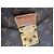 Vintage leather and canvas Louis Vuitton briefcase Brown - view 8